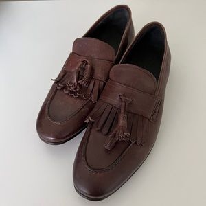 Leather Loafers w/ Tassels | GUSTO